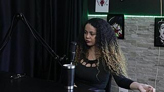 Morena Safada Does Stripper After Talking Live Demands Then Joins Unconsented Suruba with Brazilian Latina Group.