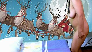 watch agarabas and olpr strip for santa with big cock teasing!