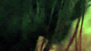 let stranger touch while friend in glory hole