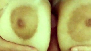 Check out my woman's big tits in this amateur clip.