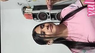 Horny Stepmother Seduces Her Stepson And Swallows All His Cum!