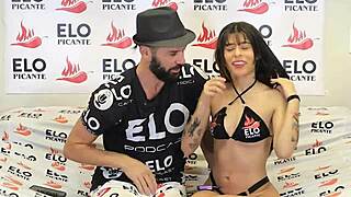 mells blanco accepts the bon bon bum challenge 😏