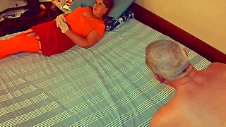 Granny Velma Dinkley gives a spectacular cocksucking blowjob, taking cum in her mouth like a slutty sleuth