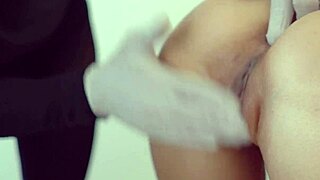 I watch my step mom ride a huge cock while my step daughter gets bent over in close up