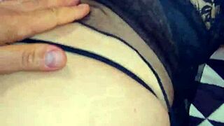 Beautiful fitness girl takes anal