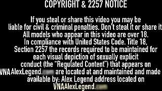 sweetie rides blonde skylar madison while milking alex legend