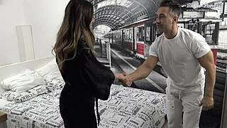 spanish teen 18+ bella rico massage & fuck in cowgirl 😍