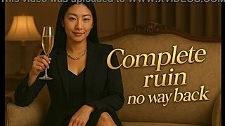 complete ruin by asian findom goddess in pov domination session