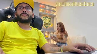 My friend and I fucked while organizing papers 😏