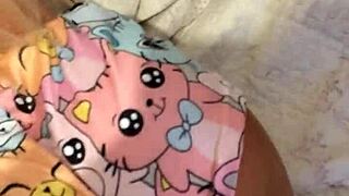 i cover my boyfriend's eyes and invite the stepmother sex toy over.