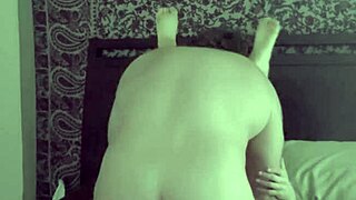 I thrust the brunette from behind, then turned her to impregnate