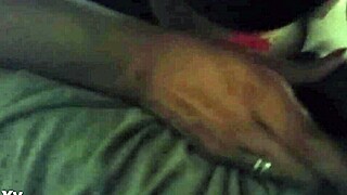 give me that busty redbone good head, he says as she spits on the monster cock.