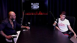 Annie Clementine watches as couples get humiliated in public casting game