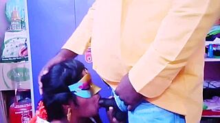 Desi Housewife Fucking Tailor with Telugu Dirty Talk!