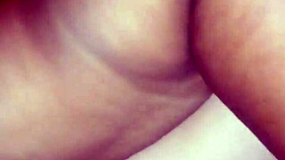 Riding On Top Of The Dick With Big Ass Ebony Wife.