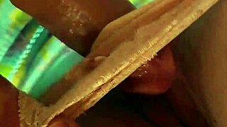 oh god, stranger rubs cock in my wet panties on city bus and cums!