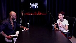 Annie Clementine watches as couples get humiliated in public casting game