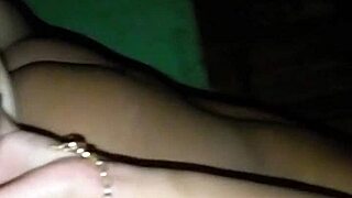 Riding On Top Of The Dick With Big Ass Ebony Wife.