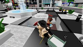 rough public sex with prostitute friend in square