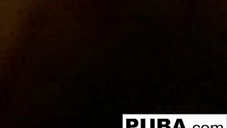 abigail takes quick shower and shaves her body