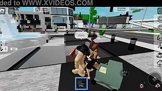 rough public sex with prostitute friend in square