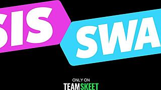 Stepbros and stepsisters fuck each other in stockings and panties to avoid the ghost's wrath