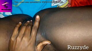 Touching Her Unwashed Creamy Early Morning Pussy In Garage.