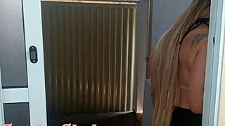 Look At The Naughty Stepmom Stroking Her Stepson While Resting?