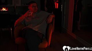 our romantic evening turned into rough pussy pounding with cum.