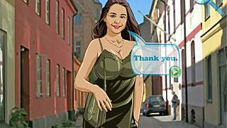 Blonde and brunette creampie pickup play