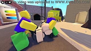 emma got bent over on the street, her big tits bouncing as three guys gangbang her big ass 😈