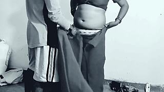 Chhinar bangs young mother-in-law's big tits with monster cock during holi party!