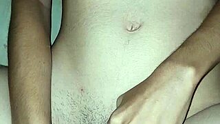 teen wife masturbates juicy clit and fucks hairy pussy with dildo, cumming hard