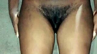 Amateur african woman cums twice