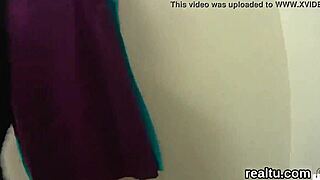 charming czech cutie tempted in shopping centre and screwed in pov