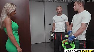 shalina gets the pipes she needs shalina devine max dior luca ferrero