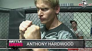 chubby brunette slut fucks fighter