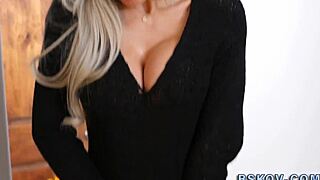 i rimmed hot busty pornstar with monster cock