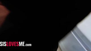 Caught My Stepbrother Turning Me Into A Blowjob Queen In Doggystyle And Cowgirl