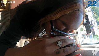 100 kisses with big black cock