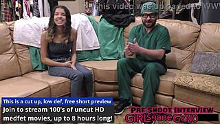 Aria Nicole gets an enema from the perv doctor Tampa, and it's so intense!