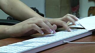 Madelyn Marie Fucks Boss In Cowgirl And Doggystyle As Secretary