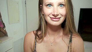 Neighbor says, 'Come over for dinner,' then gives me her pussy in doggystyle