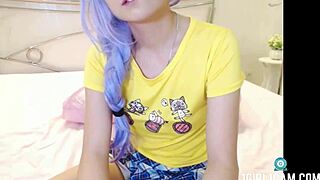 Asian Jav Girl Shows Small Tits In Cam Show