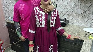 Indian Desi Bhabhi Fucked Hard by Devar in Kitchen