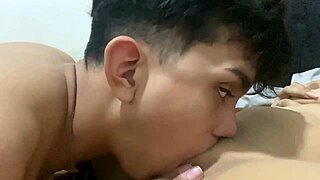 Colombian Man Licks Stepsister's Pink Pussy Then Fucks Her Hard