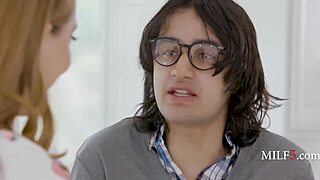 Feeling the Intense Pleasure, Clever Milf Enjoys a Threesome with Elias Cash and Axel Haze