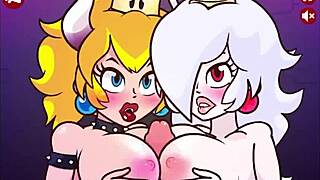 Bowsette y boosette les gusta las pollas duras