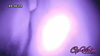 Wife Dances and Gives Blowjob at Night Club Fucking Session