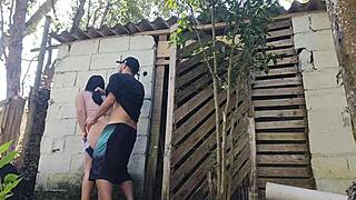 i invited the bricklayer for a quote, knowing he couldn't resist my sexy ass